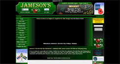 Desktop Screenshot of jamesons-pattaya.com